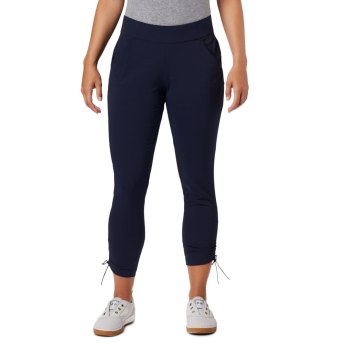 Columbia Anytime Casual Ankle Pant, Pantalones Azul Marino Para Mujer | 924510-CBS